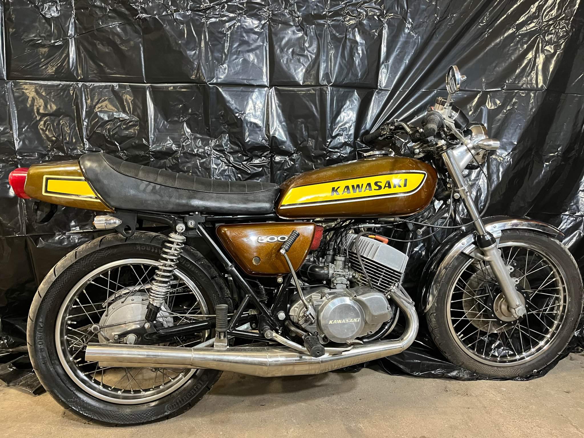 1973 Kawasaki H1 500<br />
1974 Kawasaki H1 500