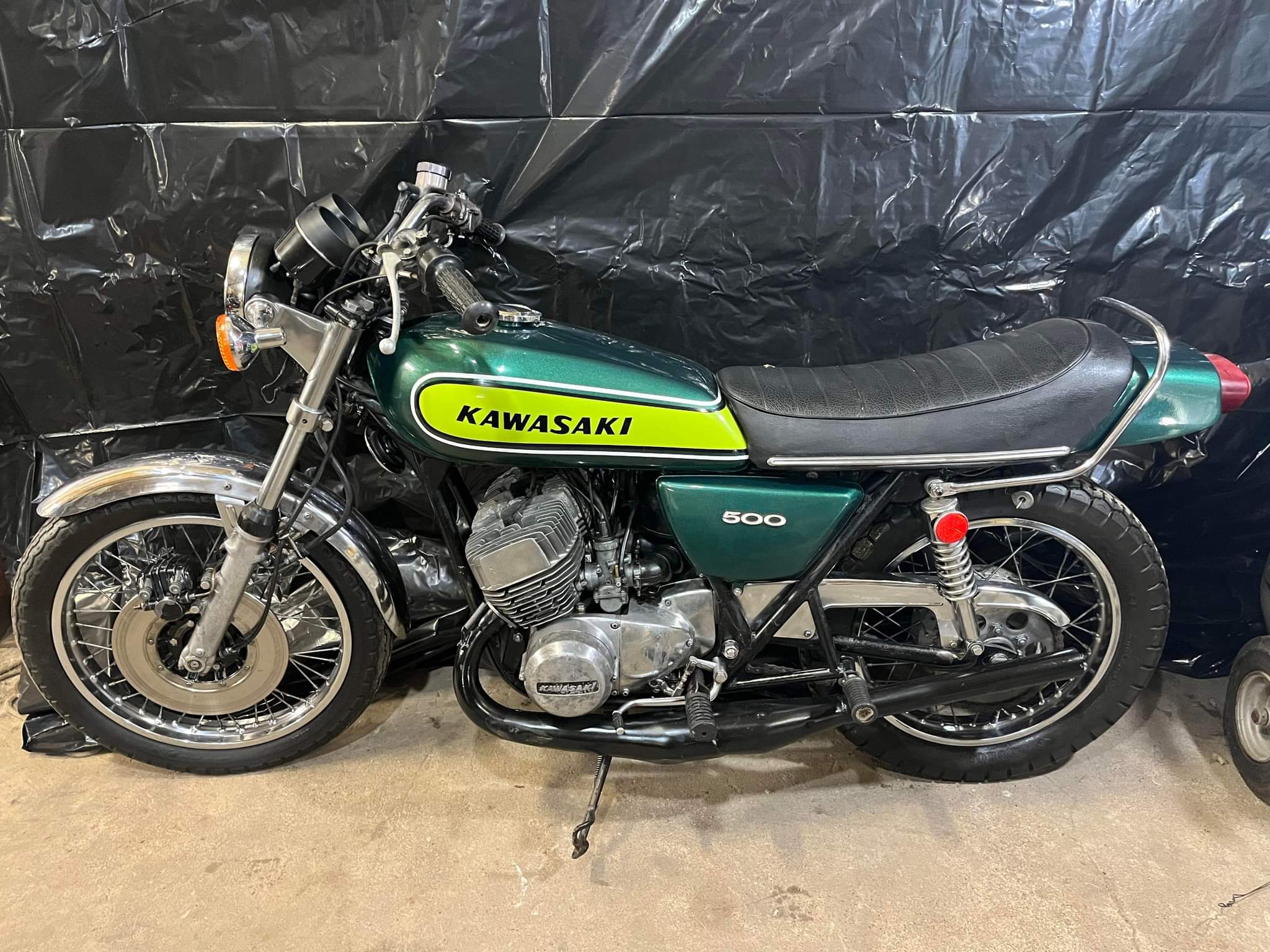 1973 Kawasaki H1 500<br />
1974 Kawasaki H1 500
