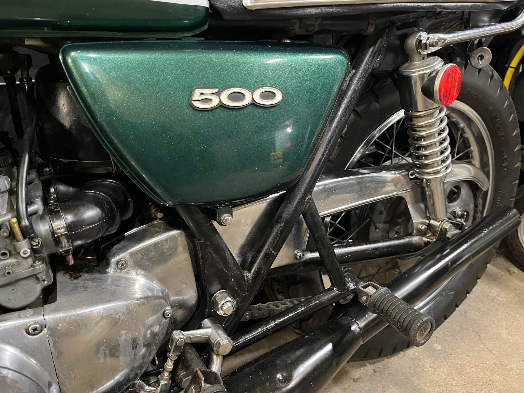 1973 Kawasaki H1 500<br />
1974 Kawasaki H1 500