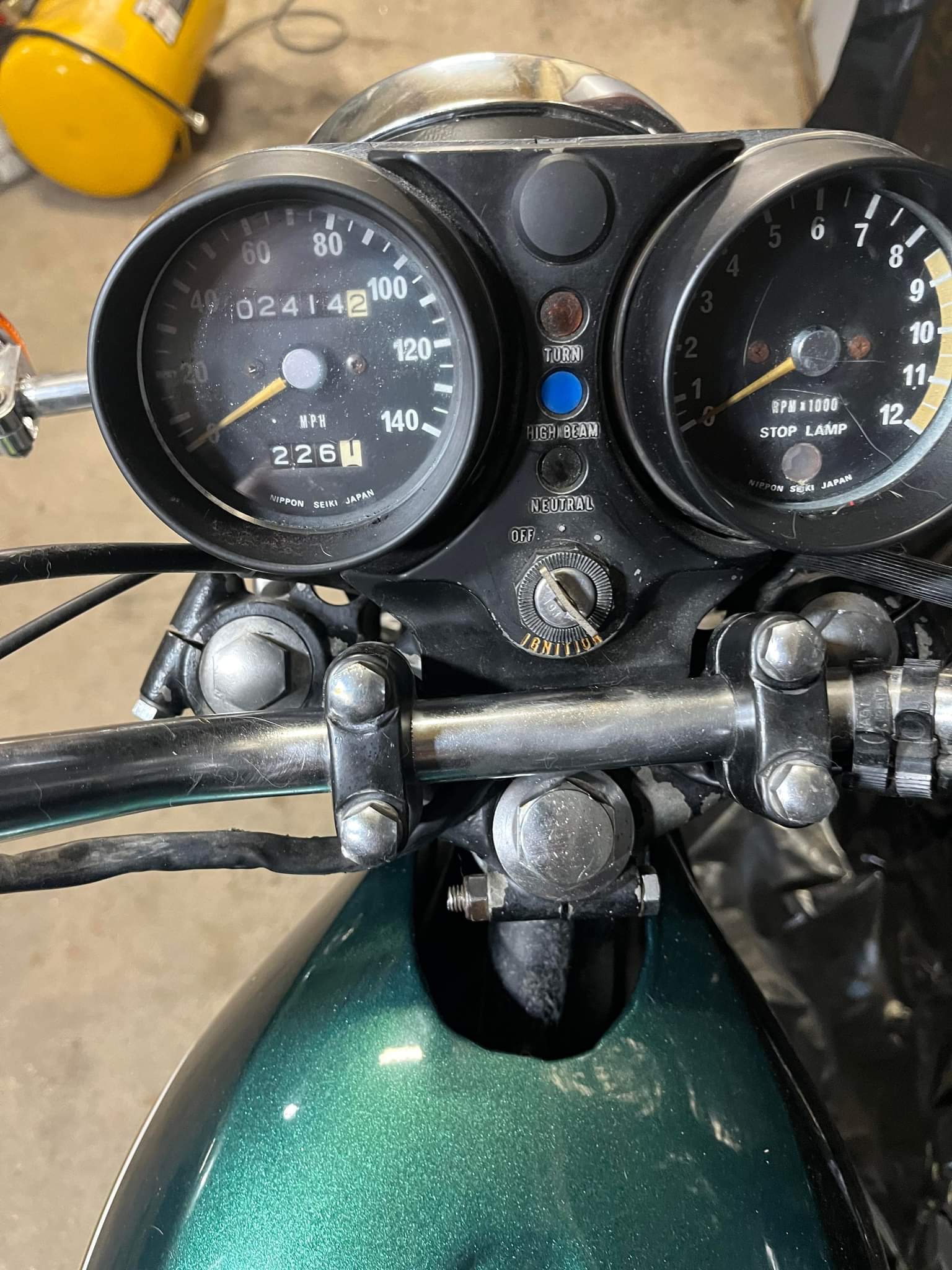 1973 Kawasaki H1 500<br />
1974 Kawasaki H1 500