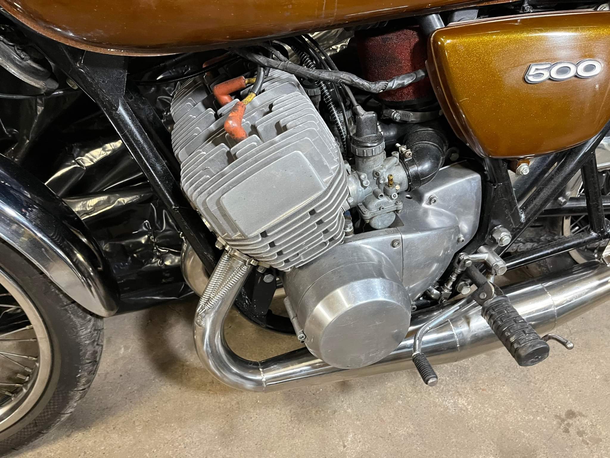 1973 Kawasaki H1 500<br />
1974 Kawasaki H1 500